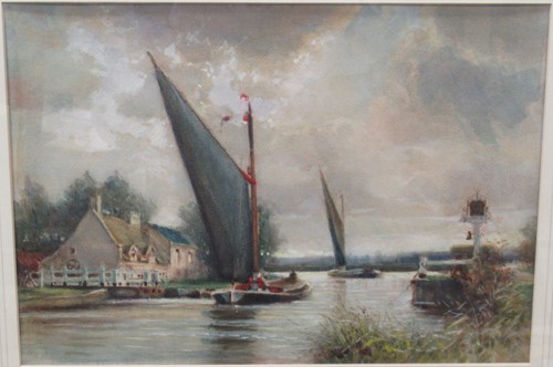 Lot 352 - A mixed group of six watercolours