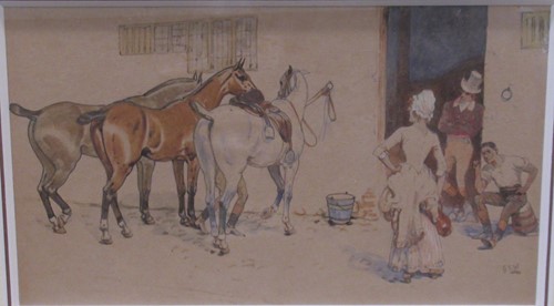 Lot 231 - A group of three equestrian themed works