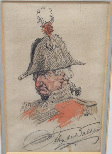 Lot 232 - A group of three military interest watercolours