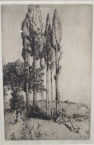 Lot 363 - A group four etchings