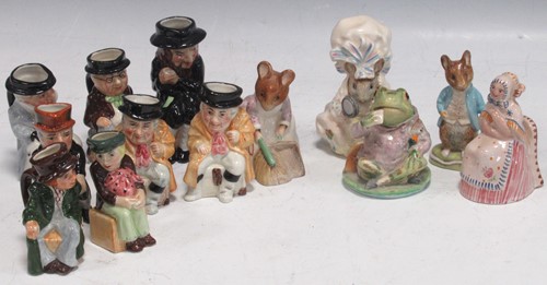 Lot 37 - Four Beswick Beatrix Potter animal figures, 8...