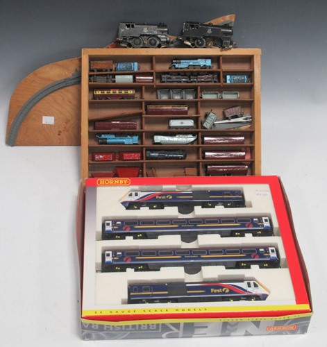 Lot 32 - A Hornby Boxed Great Western 00 gauge train...