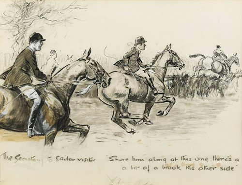 Lot 221 - Charles Johnson Payne, 'Snaffles' (1884-1967)