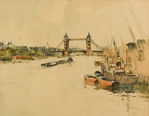 Lot 490 - Edward Wesson RI, RSMA (1910-1983)