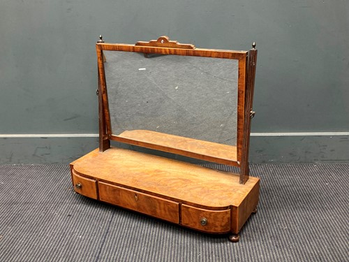 Lot 456 - A Regency mahogany dressing table mirror 60 x...