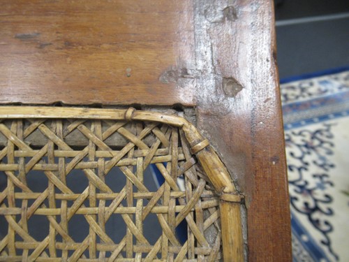 Lot 333 - A teak plantation chair, early 20th century,...