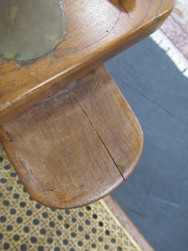 Lot 333 - A teak plantation chair, early 20th century,...