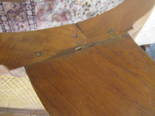 Lot 333 - A teak plantation chair, early 20th century,...