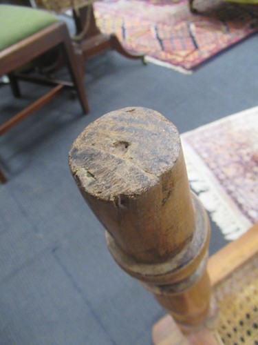 Lot 333 - A teak plantation chair, early 20th century,...
