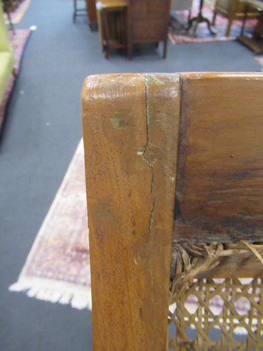 Lot 333 - A teak plantation chair, early 20th century,...
