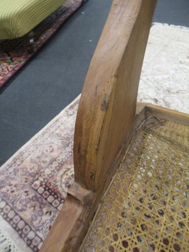 Lot 333 - A teak plantation chair, early 20th century,...