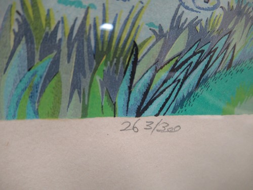 Lot 194 - Two Contemporary Spanish prints, one of the...