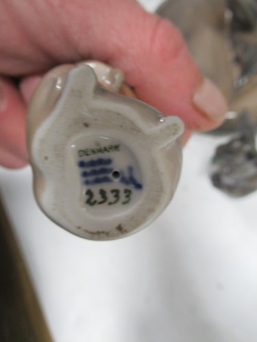 Lot 27 - A collection of various Royal Copenhagen model...
