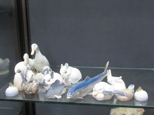 Lot 27 - A collection of various Royal Copenhagen model...