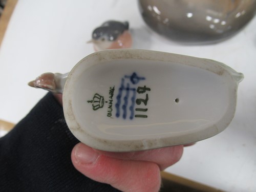 Lot 27 - A collection of various Royal Copenhagen model...