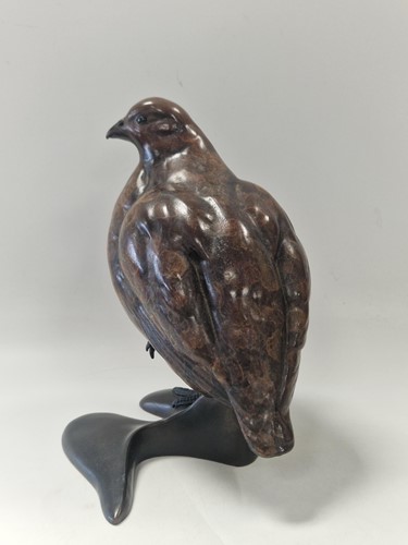 Lot 305 - Alan Glasby (1945-2008), a bronze model of a partridge