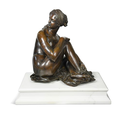 Lot 447 - Jean Jacques Pradier (1790-1852), Odalisque