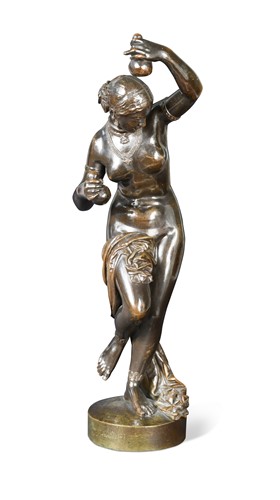 Lot 448 - Jean Jacques Pradier (1790-1852), Danseuse aux Calabasses