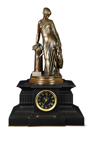 Lot 452 - Jean Jacques Pradier (1790-1852), Sappho Debout
