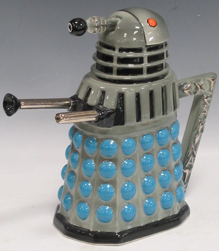 Lot 1 - Gary Seymour, a prototype Dalek teapot, 26cm high