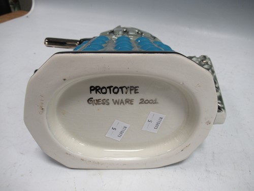 Lot 1 - Gary Seymour, a prototype Dalek teapot, 26cm high