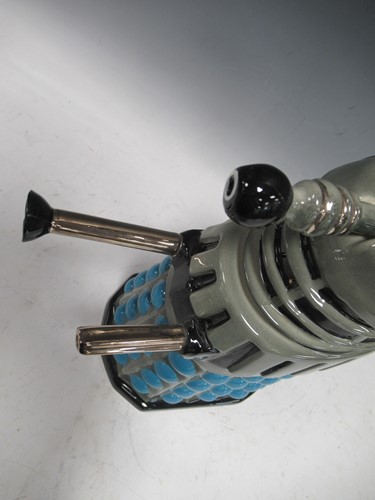 Lot 1 - Gary Seymour, a prototype Dalek teapot, 26cm high