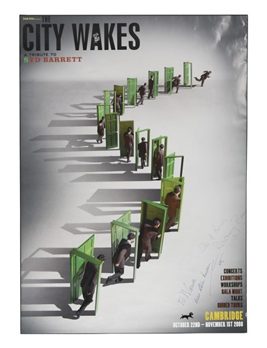 Lot 155 - Syd Barrett interest: A City Wakes exhibition poster