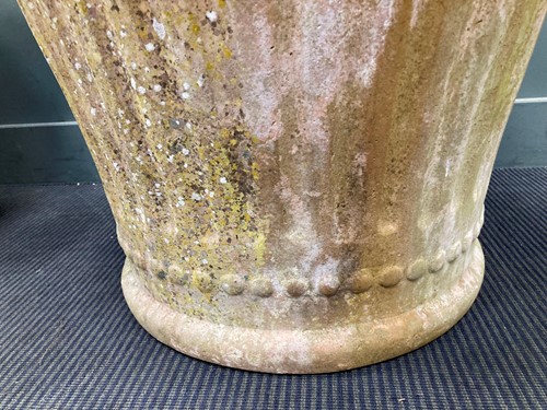 Lot 676 - A pair of large terracotta planters by Italian Terrace