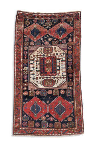 Lot 328 - A Karachov Kazak rug, late 19th century