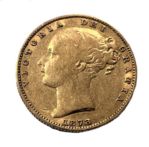 Lot 441 - A Victoria 'Young Head' sovereign