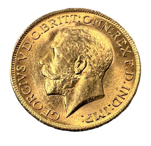 Lot 442 - A George V sovereign
