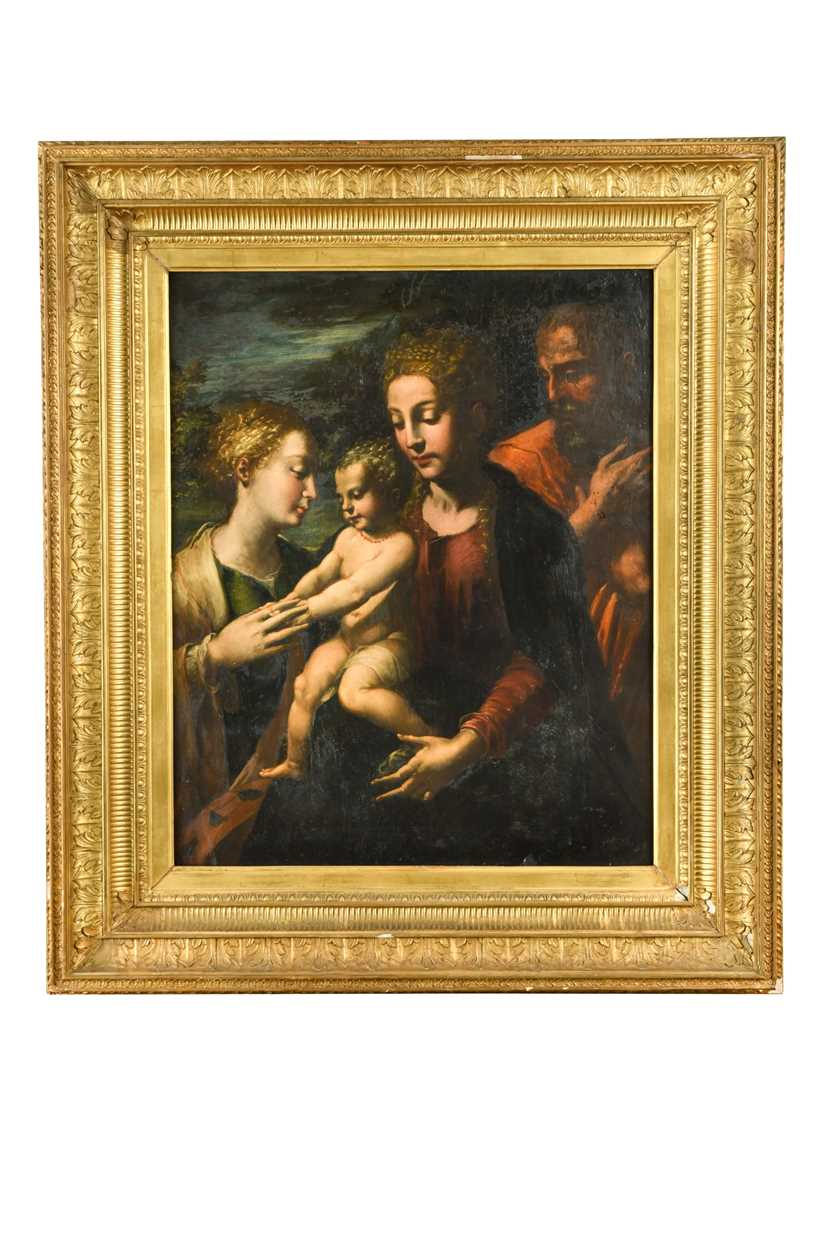 Lot 42 - Late 16th century follower of Girolamo Francesco Maria Mazzola, called Parmigianino