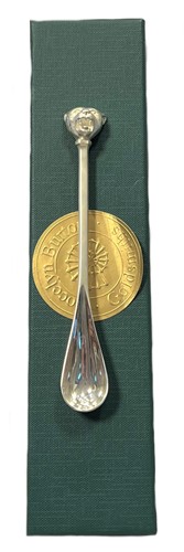 Lot 445 - An Elizabeth II silver spoon, mark of Jocelyn Burton