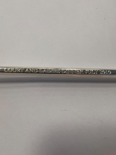 Lot 447 - An Elizabeth II silver seal top style spoon, mark of Graham Stewart