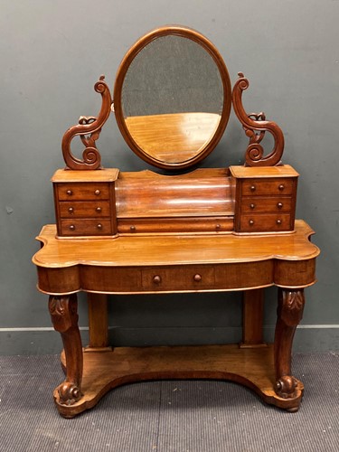 Lot 349 - A Victorian duchesse dressing table 159 x 122...