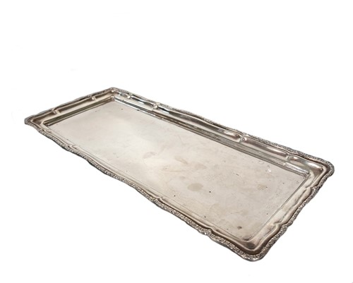 Lot 474 - A late 20th century Egyptian metalwares silver tray