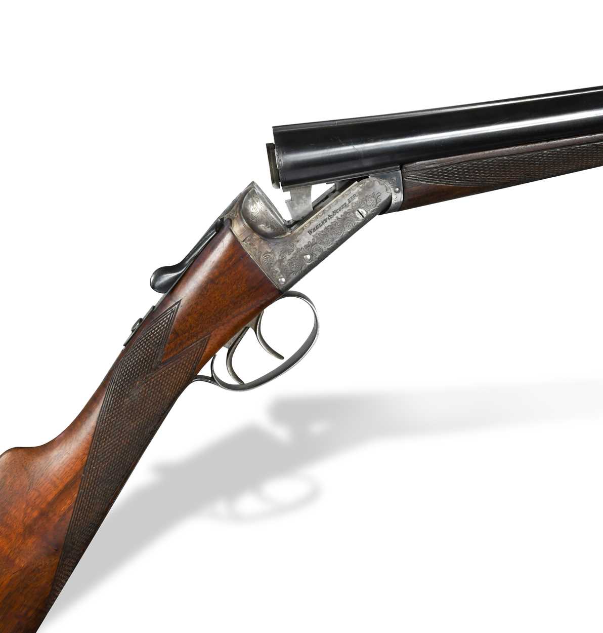 Lot 607 - Webley & Scott, a model 700 12 bore boxlock ejector gun, No. 130619