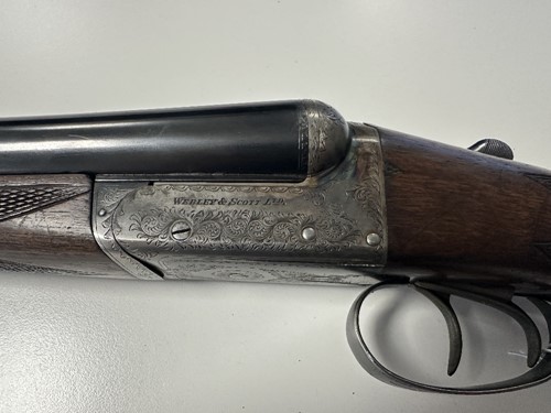 Lot 607 - Webley & Scott, a model 700 12 bore boxlock ejector gun, No. 130619