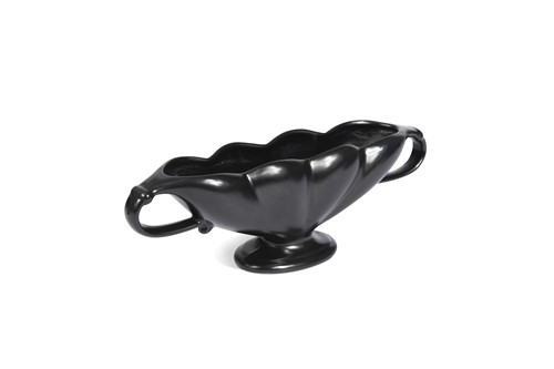 Lot 54 - William Marriner after Constance Spry, a Fulham pottery mantel vase, model no. FMC.2