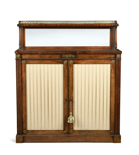 Lot 494 - A Regency rosewood chiffonier