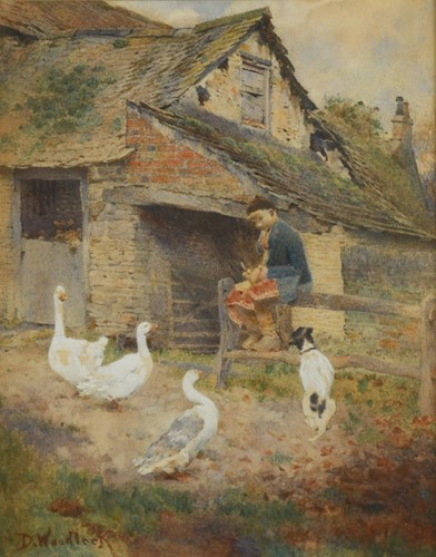Lot 349 - David Woodlock (1842-1929)