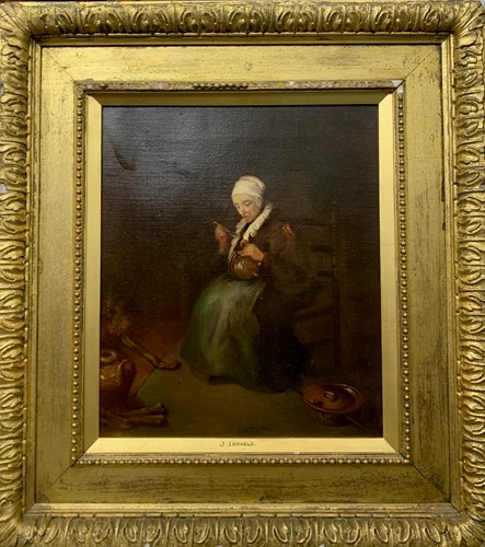 Lot 562 - After Quiringh Gerritsz van Brekelenkam
