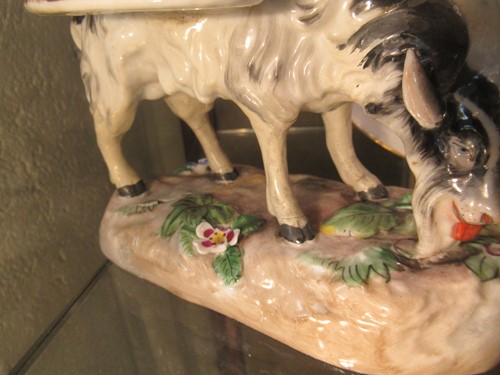Lot 1 - A pair of Meissen Marcolini period models of...