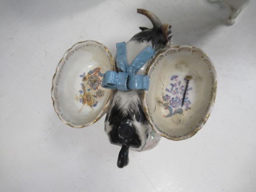 Lot 1 - A pair of Meissen Marcolini period models of...