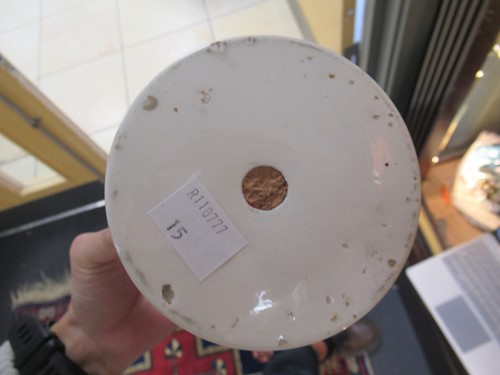 Lot 4 - A 19th century Spode cabinet cup and saucer,...