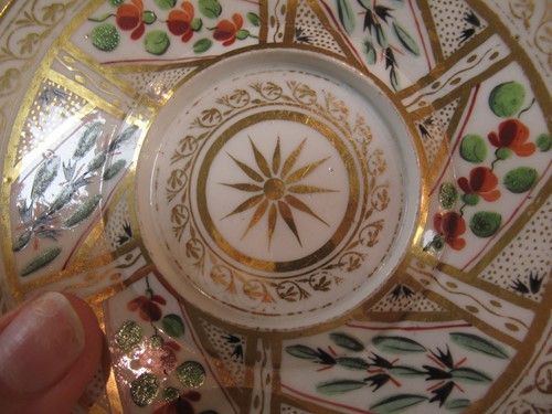 Lot 4 - A 19th century Spode cabinet cup and saucer,...