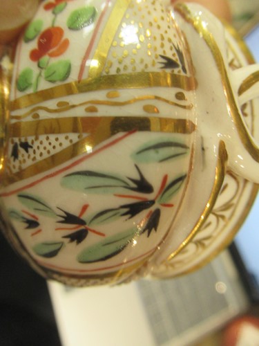 Lot 4 - A 19th century Spode cabinet cup and saucer,...