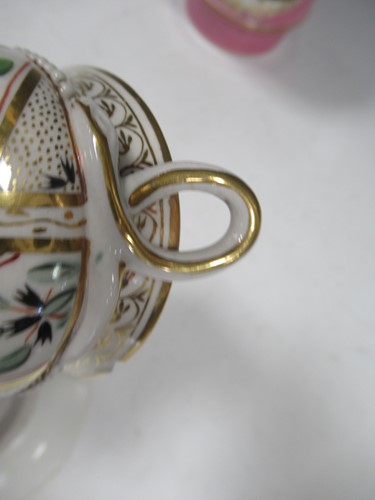 Lot 4 - A 19th century Spode cabinet cup and saucer,...
