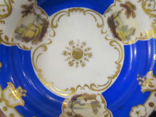 Lot 4 - A 19th century Spode cabinet cup and saucer,...