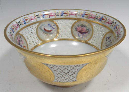Lot 53 - An Italian porcelain bowl, the interior...